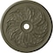 Ekena Millwork Sellek Ceiling Medallion (Fits Canopies up to 9"), Hand-Painted Spartan Stone, 42 1/8"OD x 1 7/8"P CM42SKSSF - alternate 1